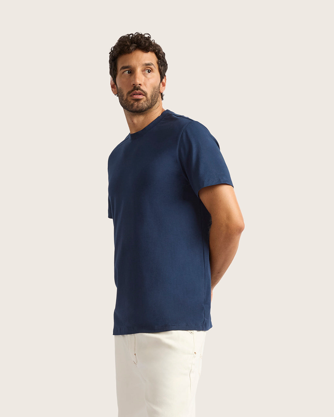 メンズ クラシック クルーネックTシャツ | Navy
