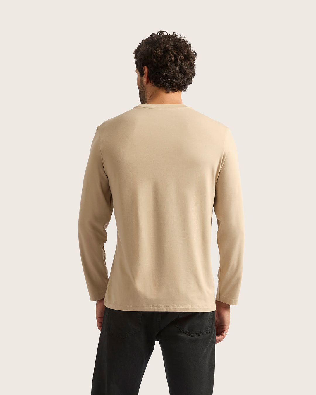 メンズ クラシック ロングスリーブTシャツ | Stone