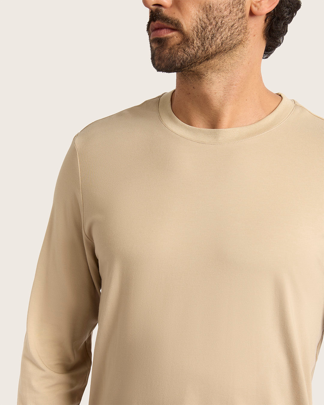 メンズ クラシック ロングスリーブTシャツ | Stone