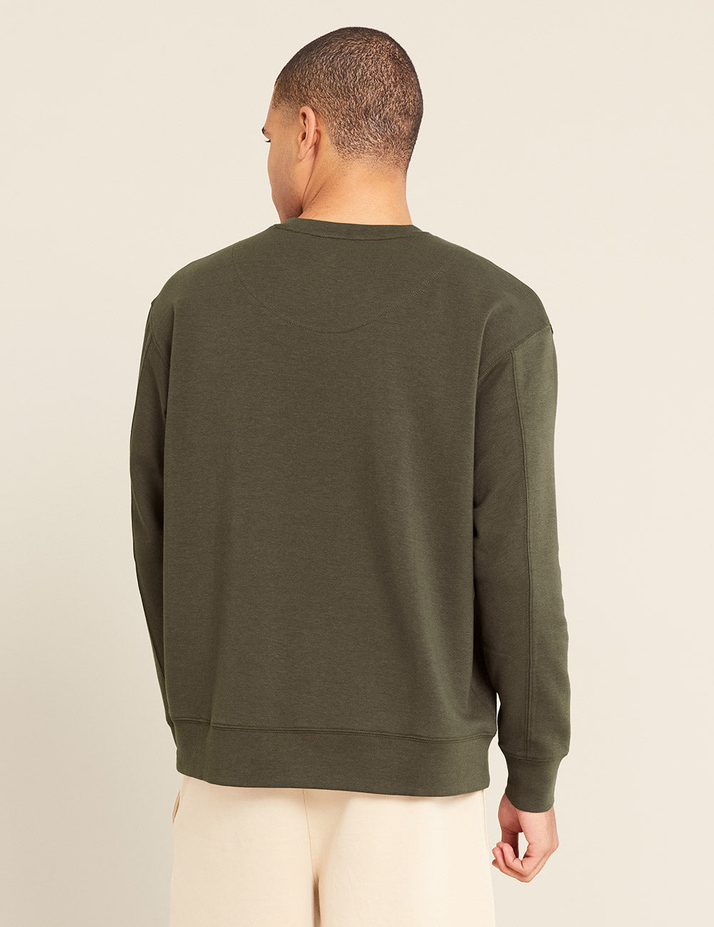 ユニセックス クルーネックセーター | Dark Olive