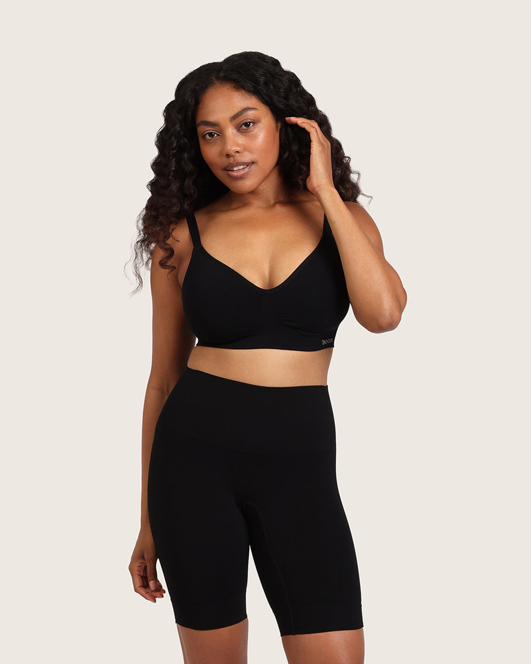シェイパーロングアンダーショート | Black