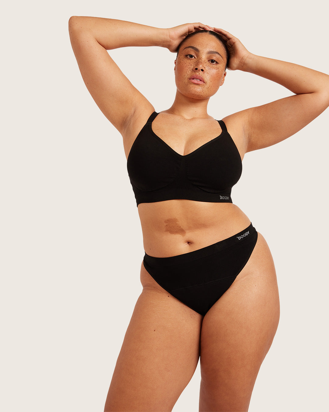 吸水サニタリーショーツ Gストリング（軽い日用） | Black