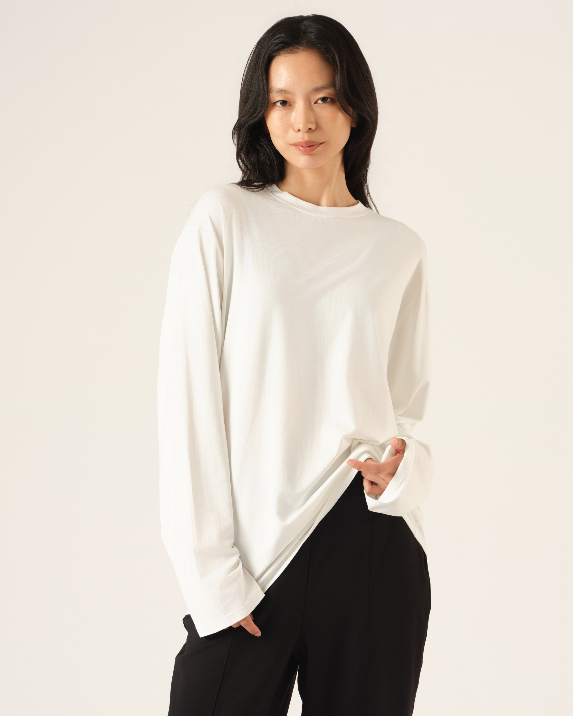 MB別注 ロングスリーブTシャツ | White