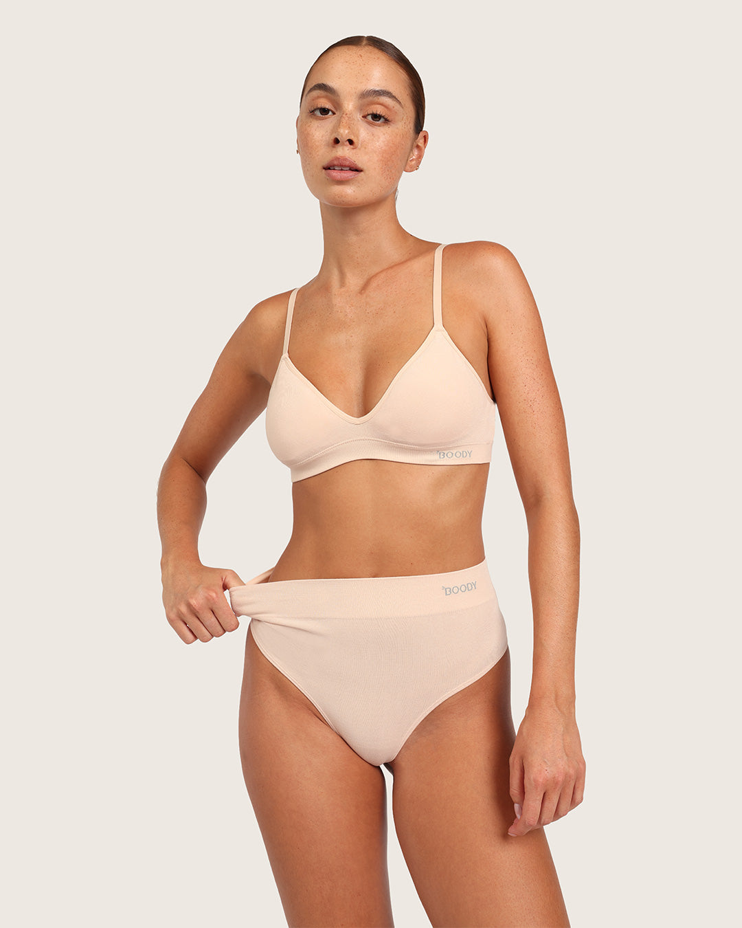 ハイウエストGストリング | Nude